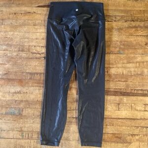 Like new Lululemon leggings with shimmer
